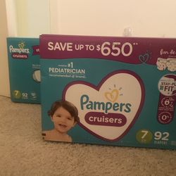 Diapers Size 7