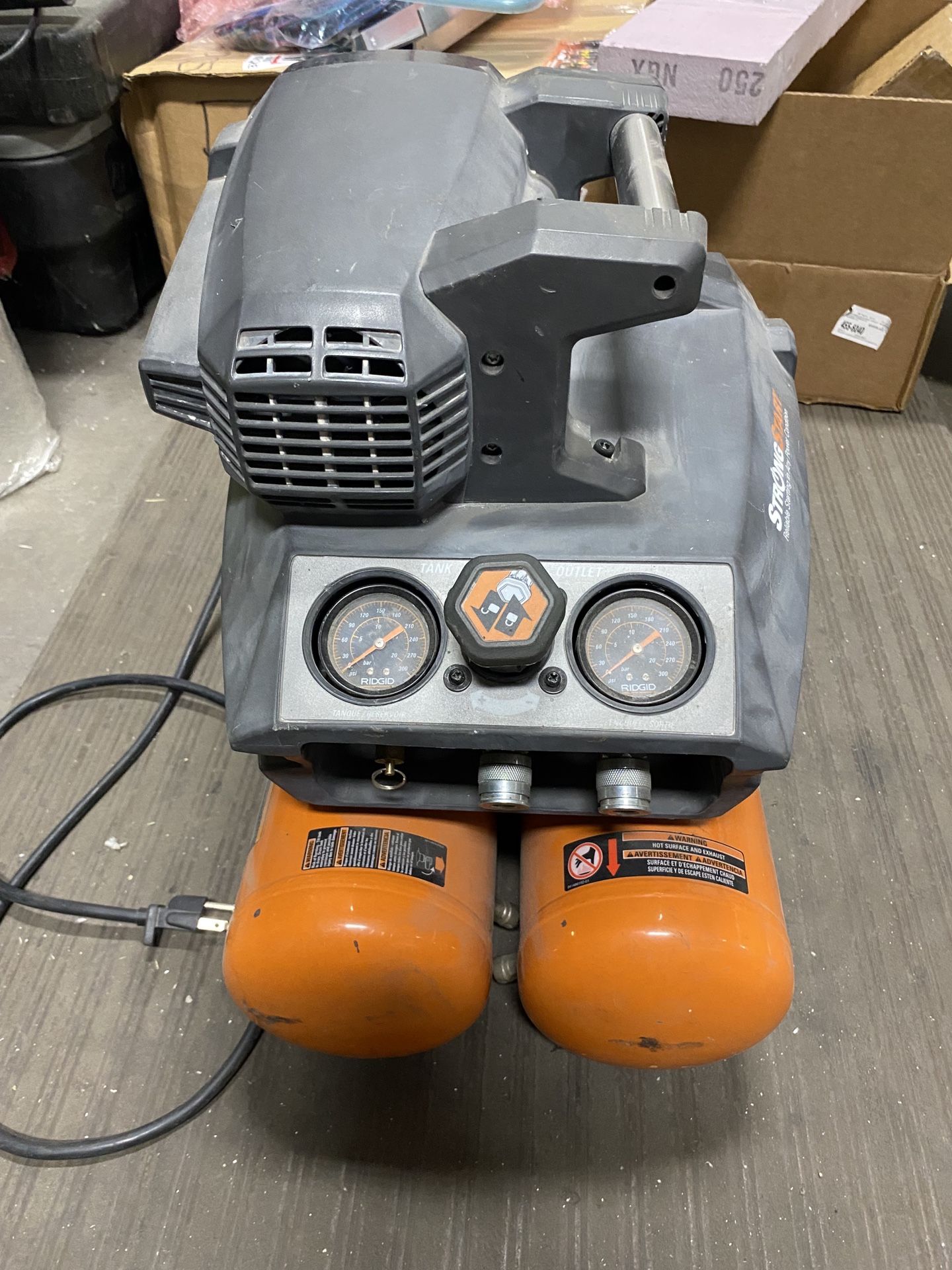 Ridgid Mobile Air Compressor OF45200SS