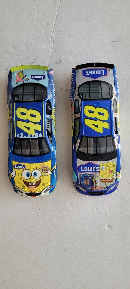 Jimmie Johnson SpongeBob Cars