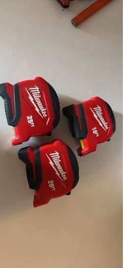 Milwaukee measuring tapes