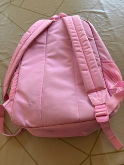 Pink Kids Backpack with Mesh Side Pockets