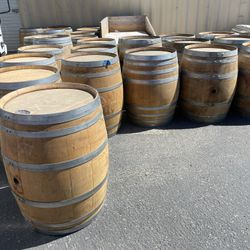 Oak barrels