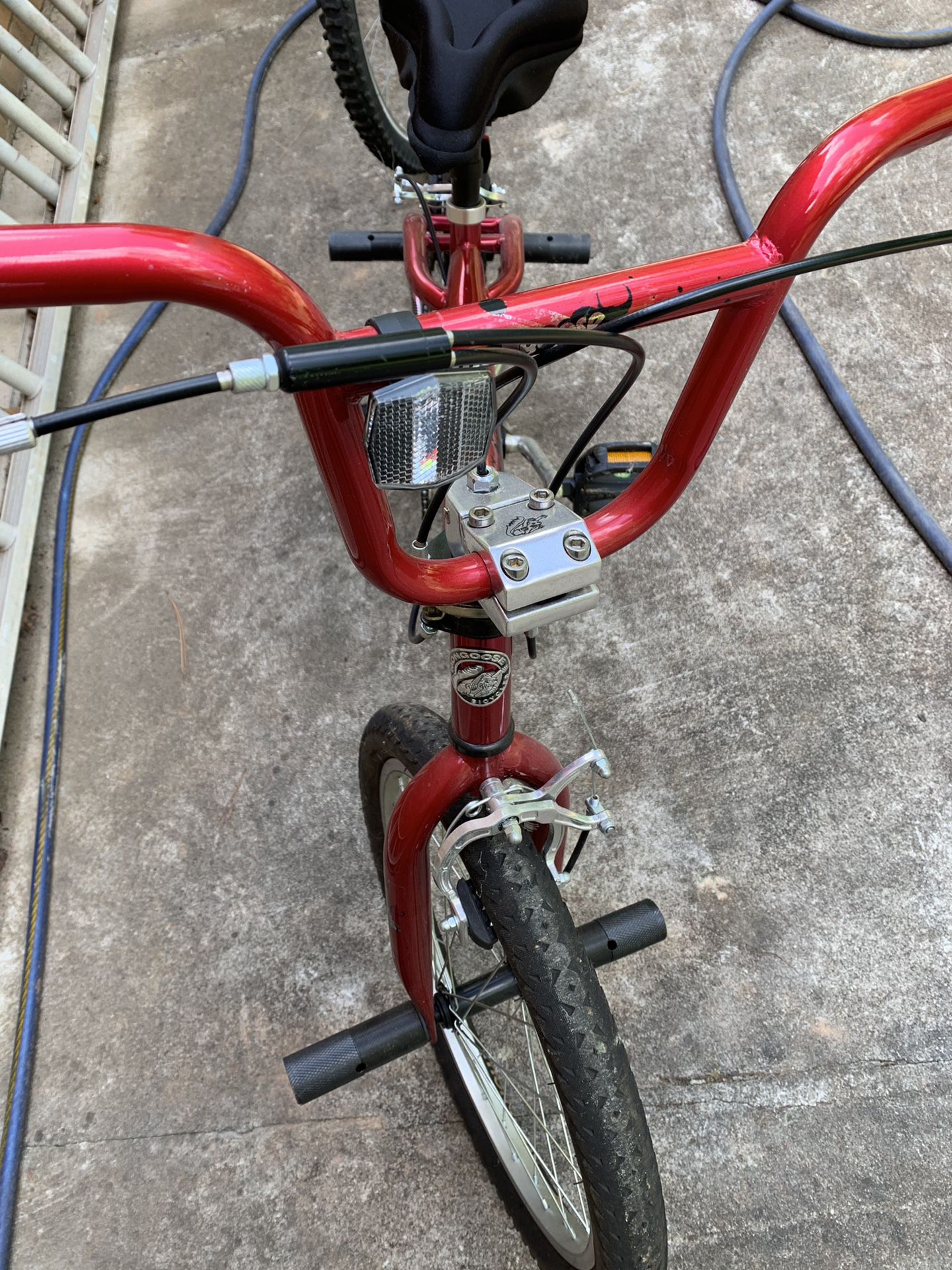 Kids Red Mongoose Bike