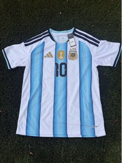 Adidas Argentina Messi #10 World Cup Champions Jersey (Large)