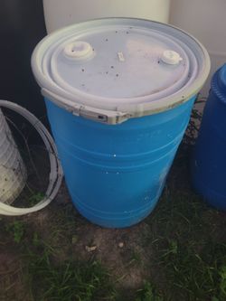 Plastic barrel