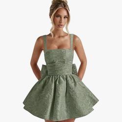 Size 2 Homecoming dress Sage Green New