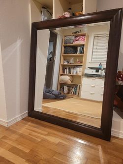 Wood Framed Mirror