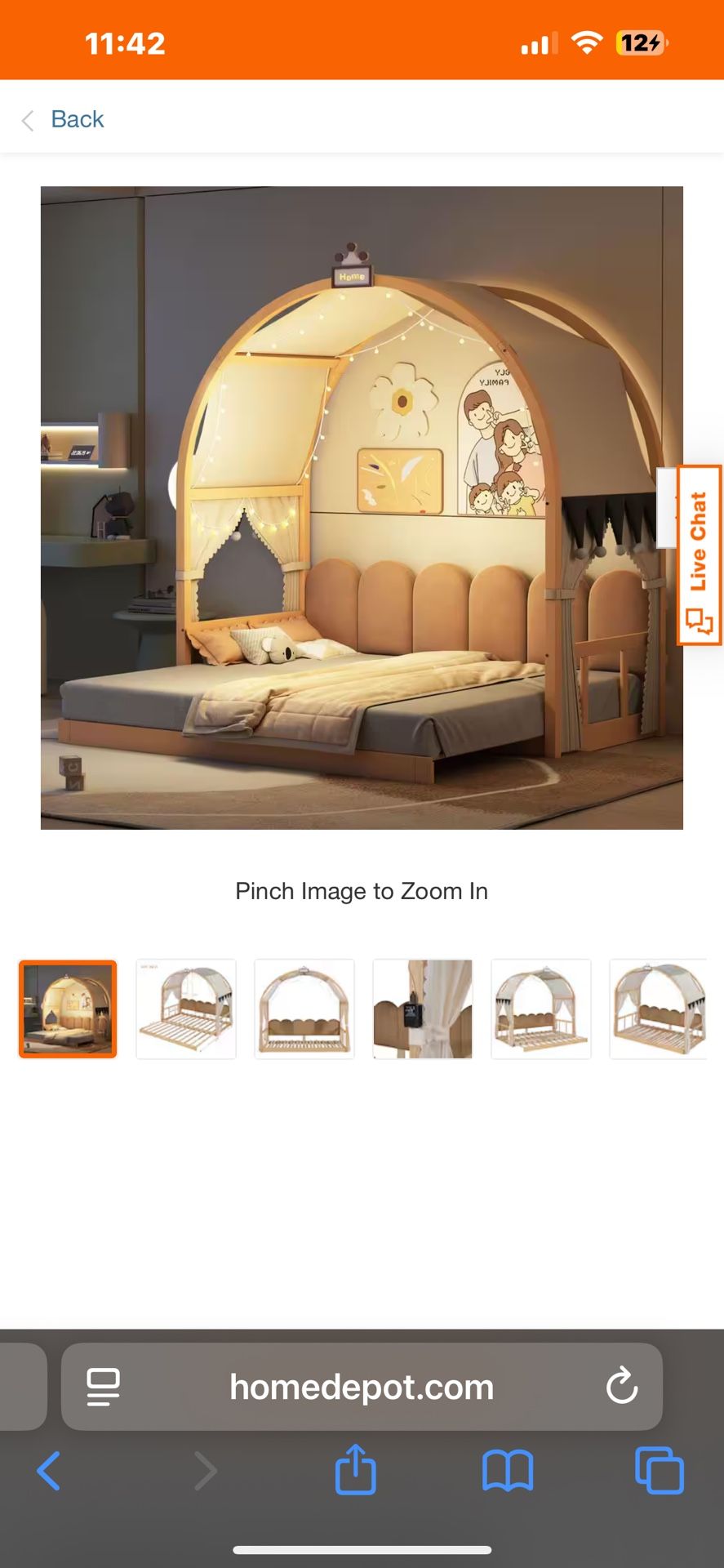 Harper And Bright Designs Floor Bed