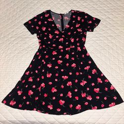Gap Floral Fit & Flare Dress