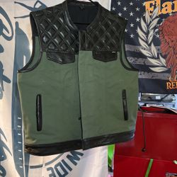 First Mfg Motorcycle Vest