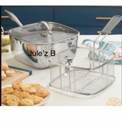 Princess House.  Freidora Cuadrada De 7 Qts Nueva En Su Caja 