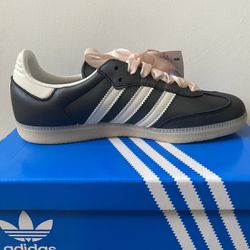 Adidas Samba OG Black Pink Ribbon Laces for Sale in Moreno Valley, CA -  OfferUp