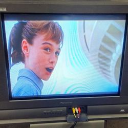 27" CRT Tau Flat Retro Gaming Television 2002