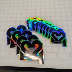 Vinyl Stickers Made2Order