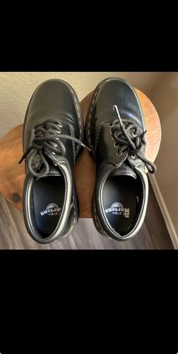 Dr. Martens Black Leather Oxford Shoes
