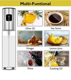 Stainless Steel Oil Spray Bottle