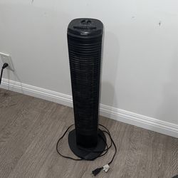Holmes 31" Manual Tower Oscillating Fan Black