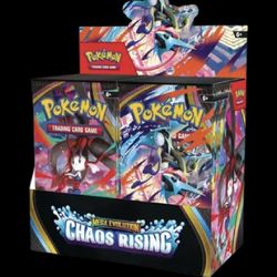 Pokemon Chaos Rising Booster Box