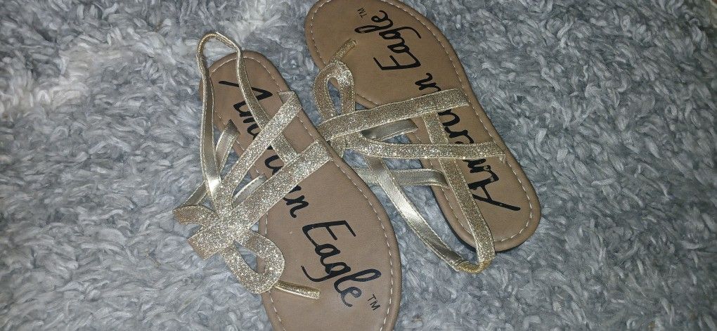 Gold Sandals