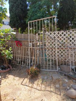 Metal Fence Gate