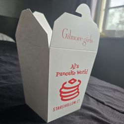 Gilmore Girls 25th Anniversary Al's Pancake World Takeout Box Collectable