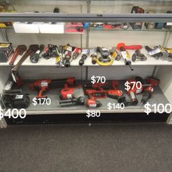 Hilti Cordless Tools. Die Grinder. Cordless Burnisher. Impact Drill. Caulking Tool. No Batteries. No Charger