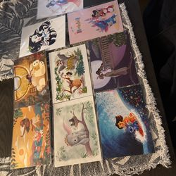 Disney Wall Art Postcards