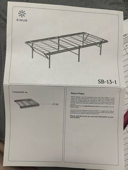 NEW XL TWIN BED FRAME STILL IN BOX