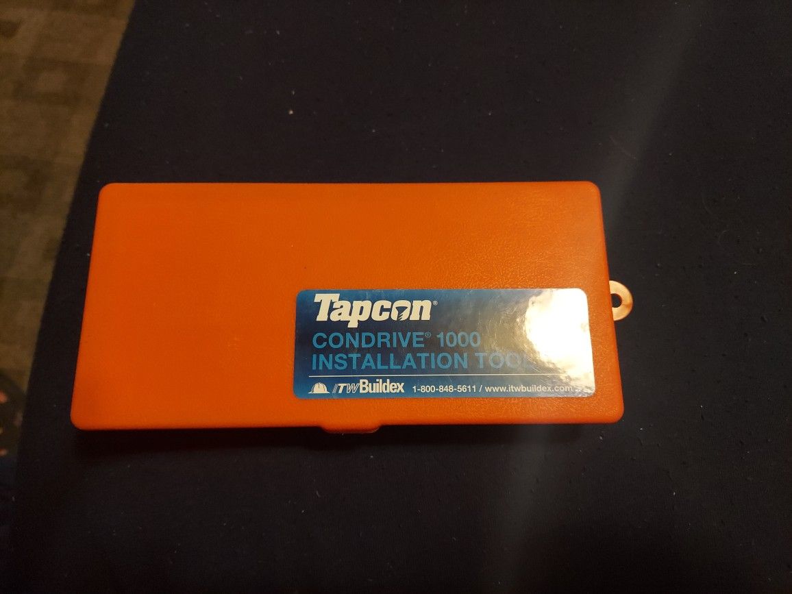 Tapcon Condrive 1000 Installation Tool