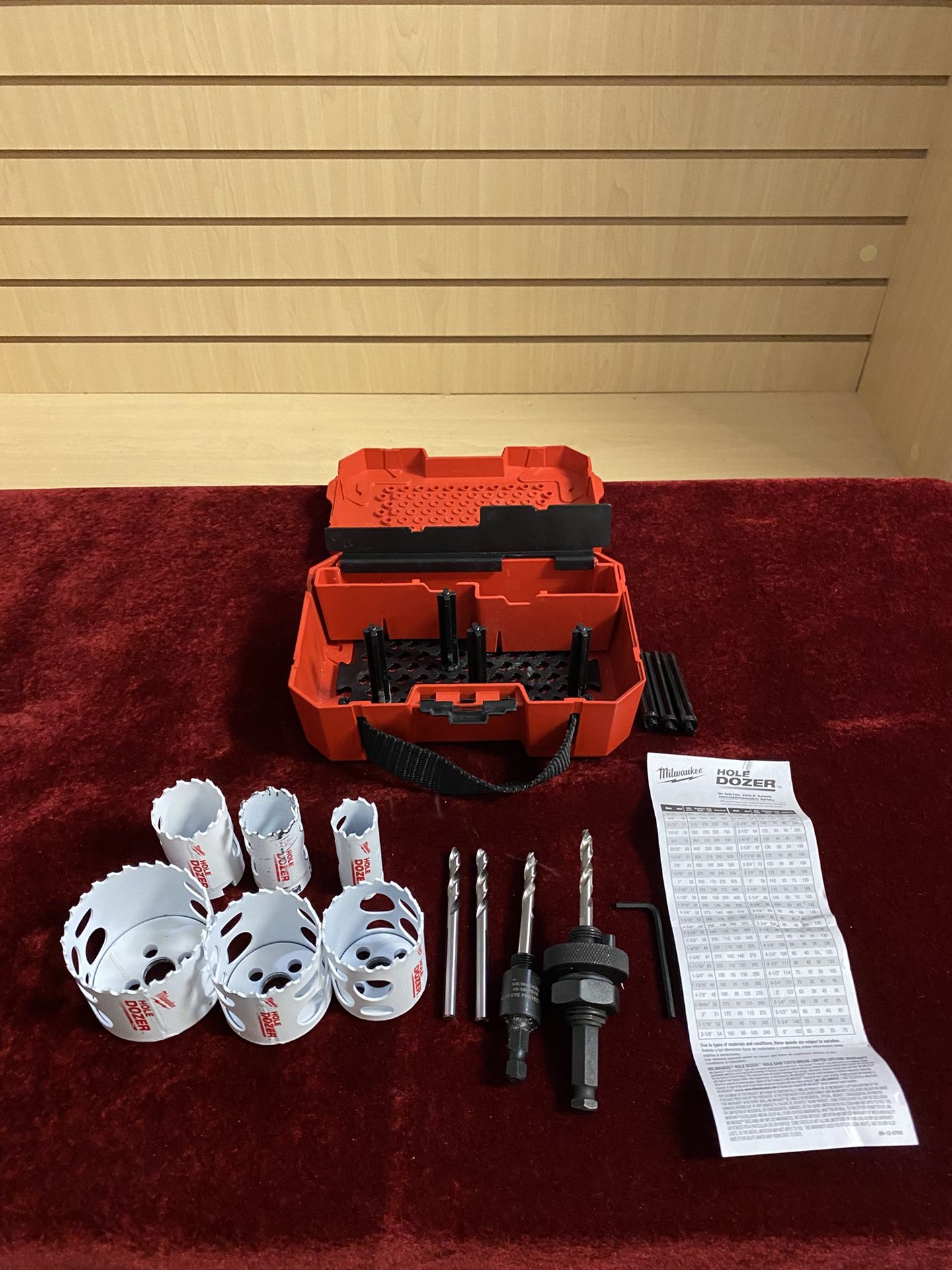 Milwaukee , Hole Dozer Electricians Hole Saw Kit Model  49-22-4095