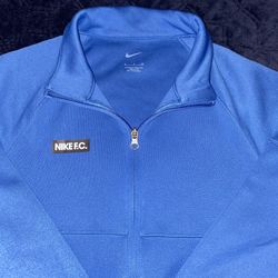 Nike FC Soccer Jacket Blue Mens 