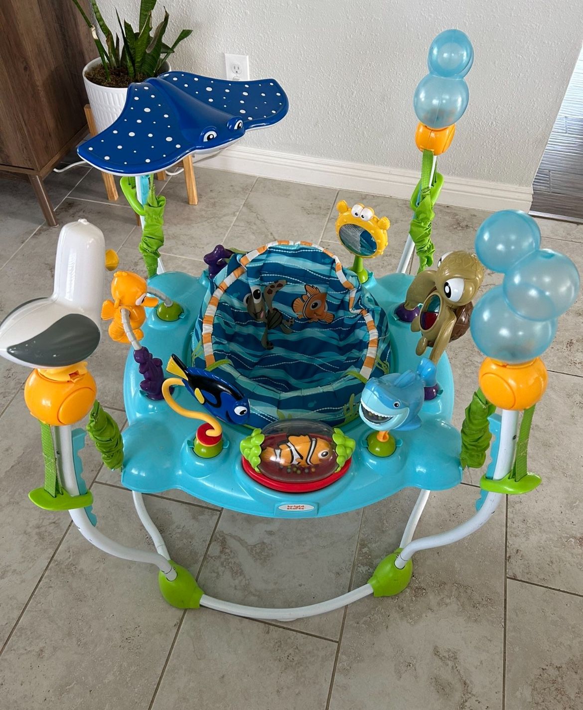 Bright Starts Disney Baby Finding Nemo Sea of Activities Baby Activity Center Jumper