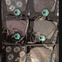 Face Masks reusable fashion 120 pcs mixed style