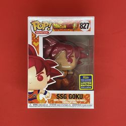 Funko POP! Dragon Ball Super SSG Goku 827 Vinyl Figure