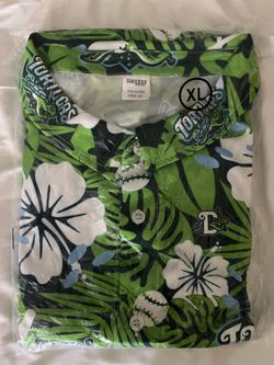 DAYTONA TORTUGAS 7-11-26 SGA Hawaiian Shirt MILB Cincinnati Reds XL NEW