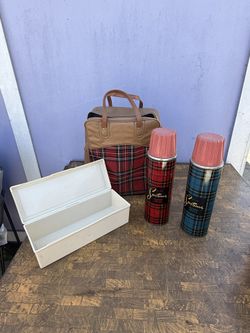 Vintage Thermos Set