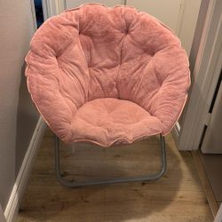 Pink Foldable Chair 