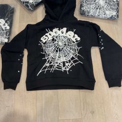 Black And White Og Spider Hoodie