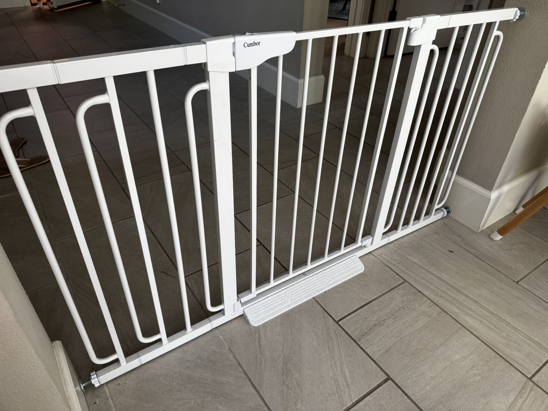 Baby Gate 29.7-57" Extra Wide Baby Gate for Stairs