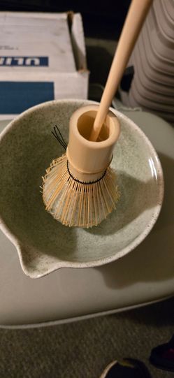 Matcha Bowl and Bamboo Whisk Set
