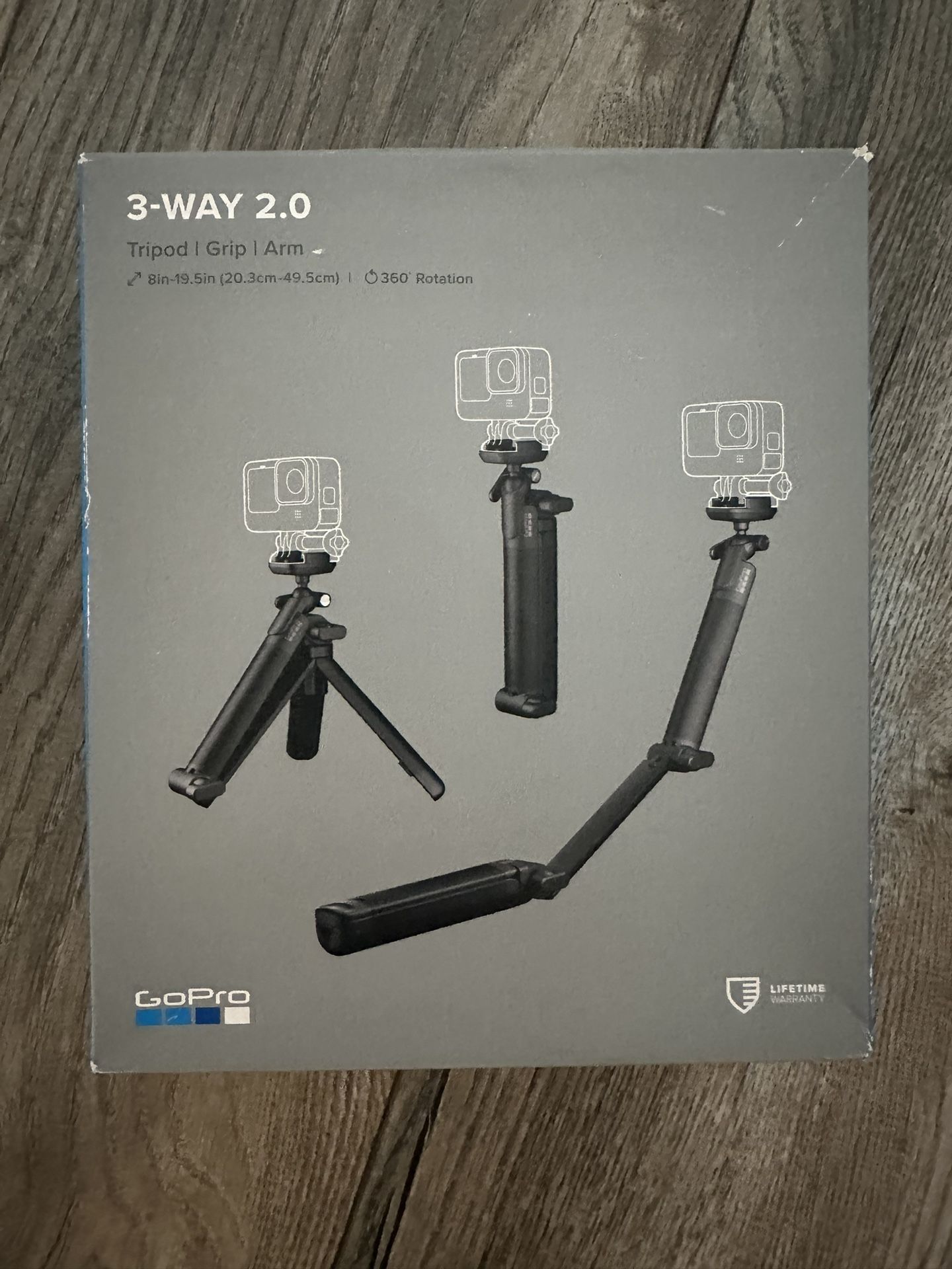 GoPro “3-Way 2.0” Lightweight Tripod / Grip / Arm