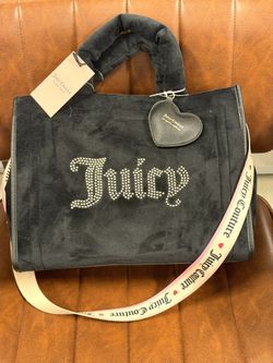 Juicy Couture black tote bag