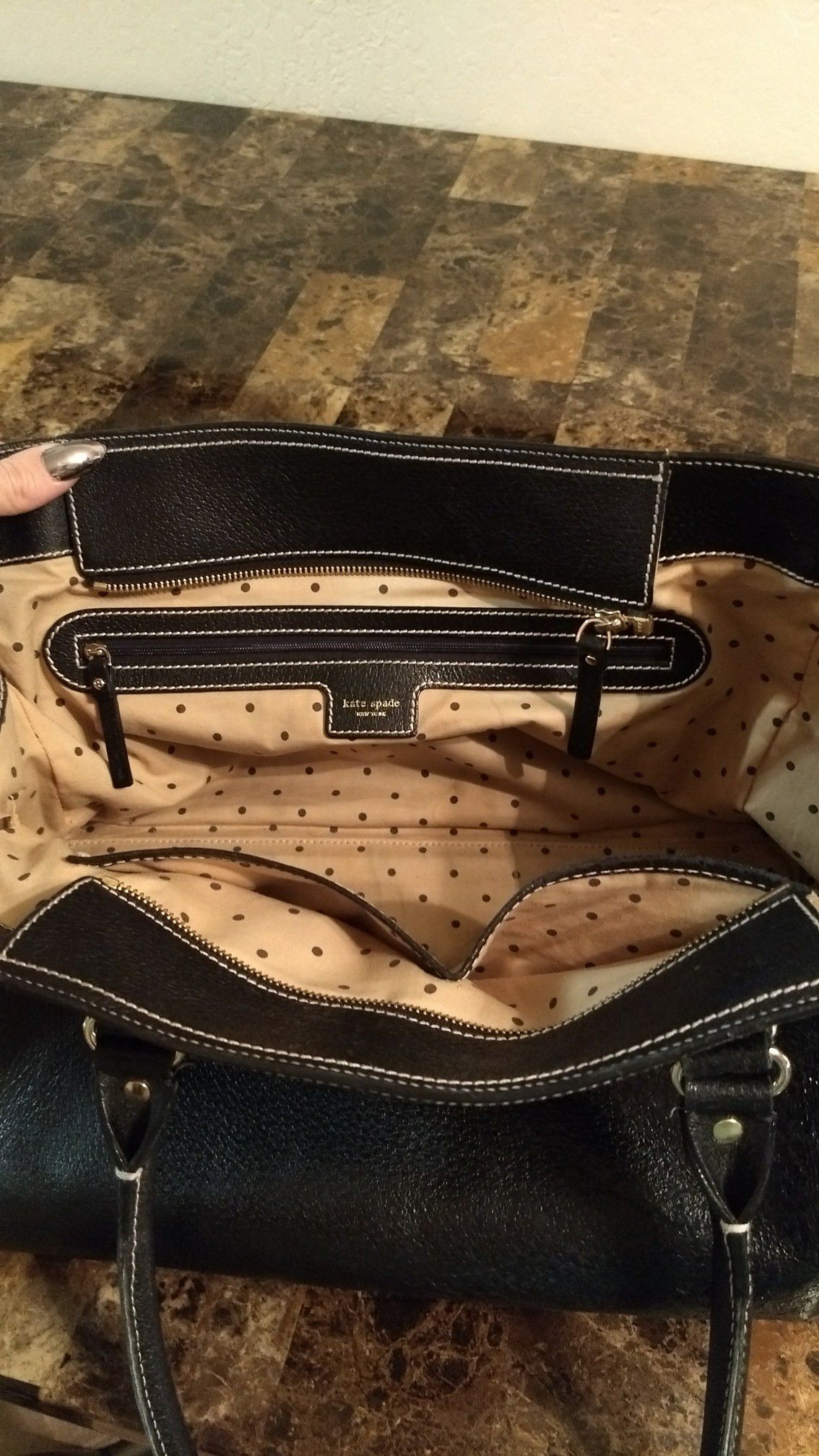 Kate Spade Jacquard Stripe Everything Large Tote for Sale in Ann Arbor, MI  - OfferUp
