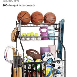 Sports Equipment Storage Rack