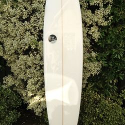 8’ Cruz Midlength Surfboard + Board Bag + Fin + Dakine JJF Leash