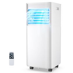 Costway 8000 BTU Portable Air Conditioner for 230 Square Feet with Remote Included