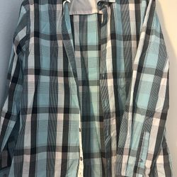 Mens Shirt. Medium. Plaid. By Alfani. 