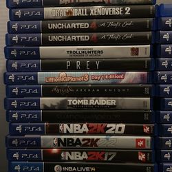 PS4 Games $10 Each 