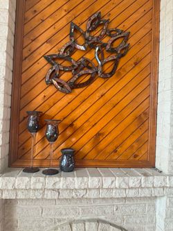 Arreglo de pared y candelabros Hermoso