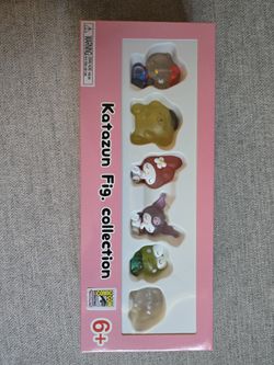 SDCC 2023 Sanrio HELLO KITTY KATAZUN 6pc Figure Set EXCLUSIVE